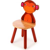 Tidlo Dřevěná židle Animal Opička