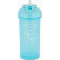 Twistshake Netečúci fľaša so slamkou 360 ml pastelovo modrá